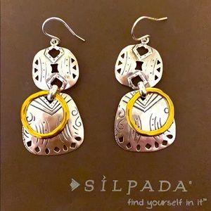 Mixed Metal Silpada Earrings
